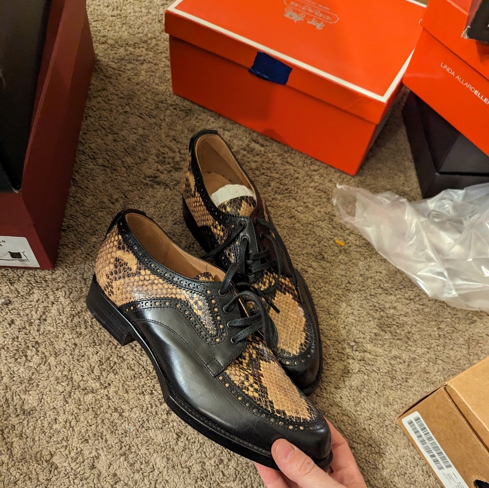 Dries van Noten oxford women's shoes